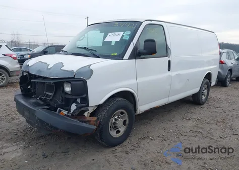 2010 Chevrolet Express 2500 Work Van from USA, damaged, VIN 1GCZGFBA6A1177756